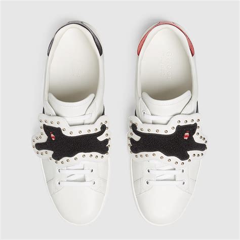 gucci ace sneakers with removable patch|Gucci new ace sneaker men.